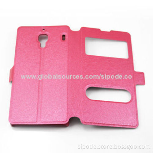Slim Folio Leather Mobile Phone Case for iPhone 6